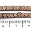 Synthetic Non-magnetic Hematite Beads Strands G-P545-I02-01D-4