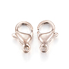 Ion Plating(IP) 304 Stainless Steel Lobster Claw Clasps X-STAS-H353-A-02RG-2
