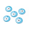 Handmade Lampwork Evil Eye Pendants LAMP-E106-02B-03-2