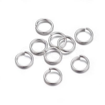 304 Stainless Steel Open Jump Rings LS-X-STAS-E464-09K-S-1