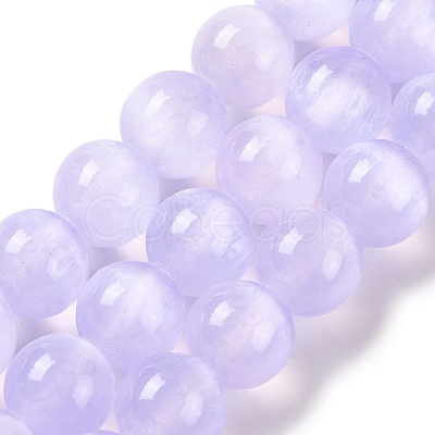 Natural Selenite Beads Strands G-C142-01B-02-1