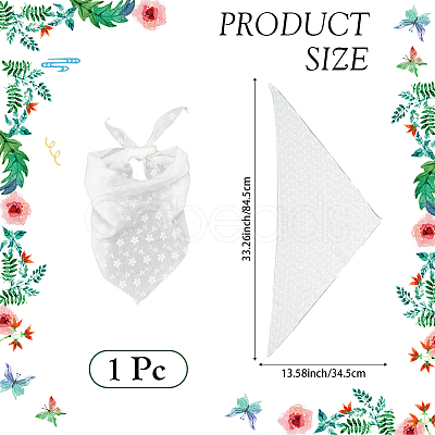 1Pc Polyester Headbands OHAR-CN0001-03A-1