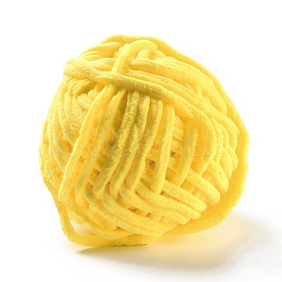 Bulky Soft Polyester Crocheting Knitting Yarn for Scarf OCOR-G009-03O-1