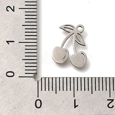 201 Stainless Steel Pendants STAS-R136-01P-06-1
