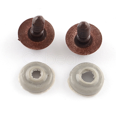 Craft Plastic Doll Eyes Stuffed Toy Eyes X-DIY-R039-30mm-1