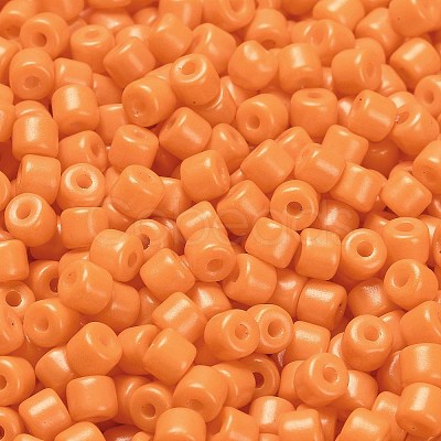 Baking Paint Pearlized Glass Seed Beads SEED-C001-04A-19-1