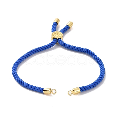Cotton Cord Bracelet Making KK-F758-03A-G-1