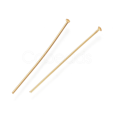 304 Stainless Steel Flat Head Pins X-STAS-R046-30mm-G-1