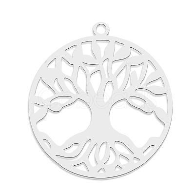 Non-Tarnish 201 Stainless Steel Pendants STAS-S105-LA760-1-1