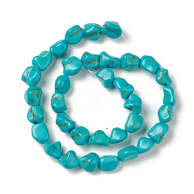 Synthetic Howlite Beads Strands G-A211-19-1