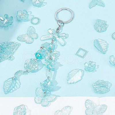 200g Transparent Acrylic Beads OACR-SP0001-86E-1