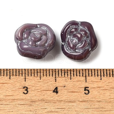 Opaque Lampwork Beads LAMP-P065-02B-18-1