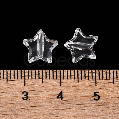 Transparent Acrylic Beads OACR-M011-06-1