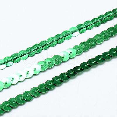 Plastic Paillette Beads PVC-Q085-6mm-4-1