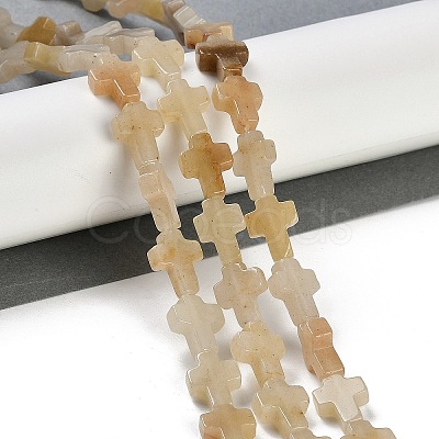 Natural Topaz Jade Beads Strands G-I369-A10-02-1