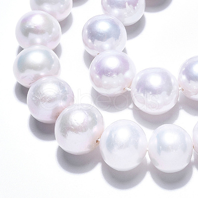 Natural Baroque Pearl Keshi Pearl Beads Strands PEAR-S020-l11-1