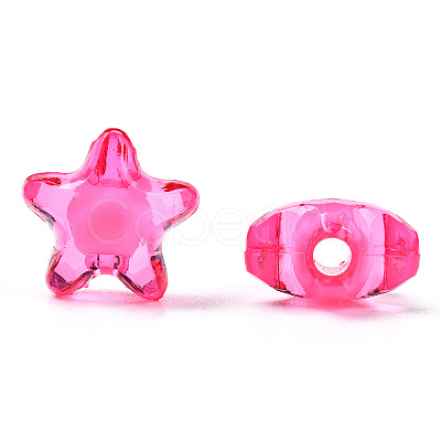 Transparent Acrylic Beads TACR-S091-12mm-18-1