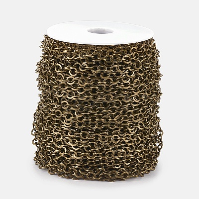 Iron Cable Chains CH-R015-8x7mm-AB-NF-1