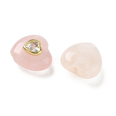Natural Rose Quartz Beads GG-CBA67BD-03G-H-1
