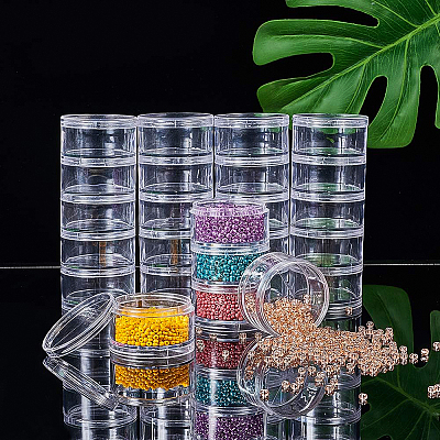 Plastic Bead Containers CON-BC0005-03-1