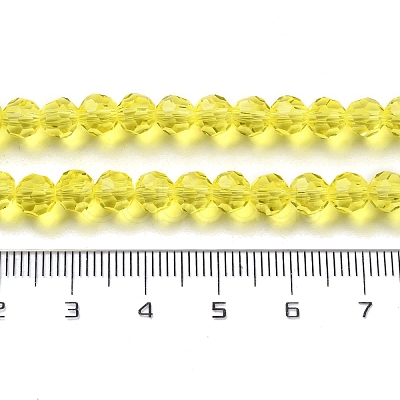 Transparent Glass Bead Strands X-GLAA-G013-6mm-68-1
