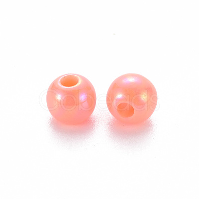 Opaque Acrylic Beads MACR-S370-D6mm-SS2109-1