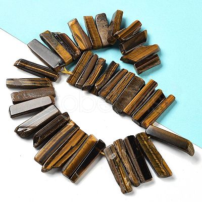 Natural Tiger Eye Beads Strands G-L551B-07-1