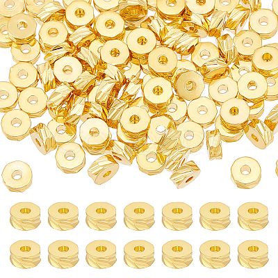 100Pcs Brass Bead KK-BC0013-53C-1