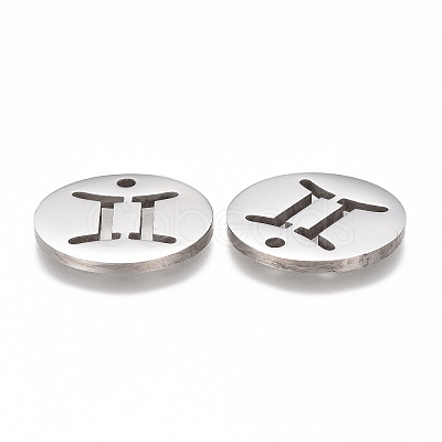 Tarnish Resistant 201 Stainless Steel Pendants LS-STAS-Z001-B-06P-1