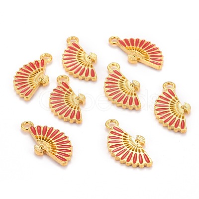 Alloy Enamel Pendants ENAM-I049-01AG-1