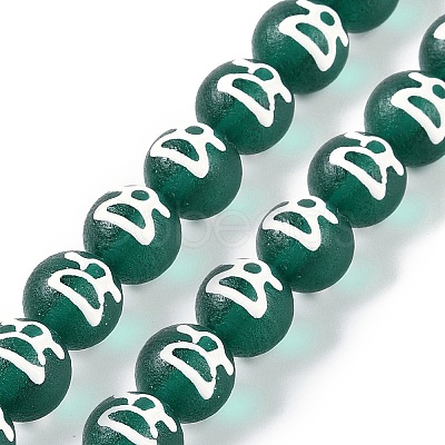 Handmade Lampwork Beads GLAA-B021-07B-12-1