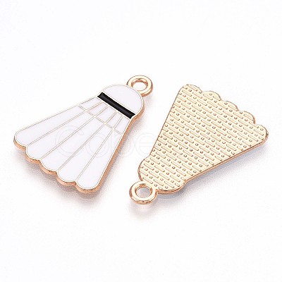 Alloy Enamel Pendants ENAM-T022-15-1