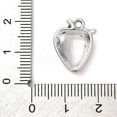 Strawberry Alloy Pendants LS-PALLOY-S051-04P-1