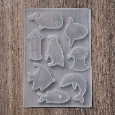 DIY Marine Animal Molds LS-AJEW-U021-01-1