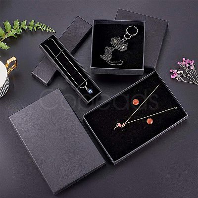 Kraft Paper Jewelry Boxes CON-BC0005-91-1