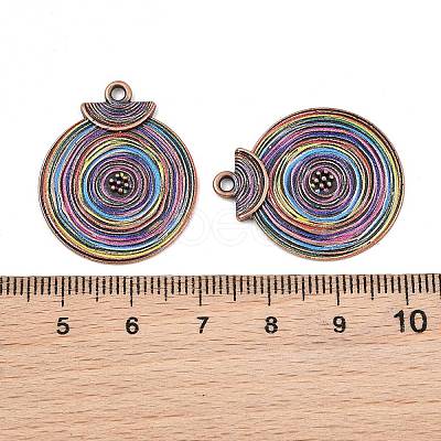 Tibetan Style Alloy Pendants AL-CBA606A-09-1