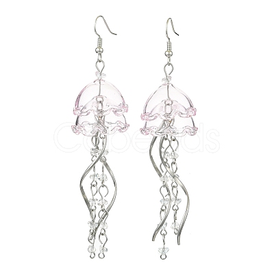 Iron Dangle Earrings EJEW-FS00019-1