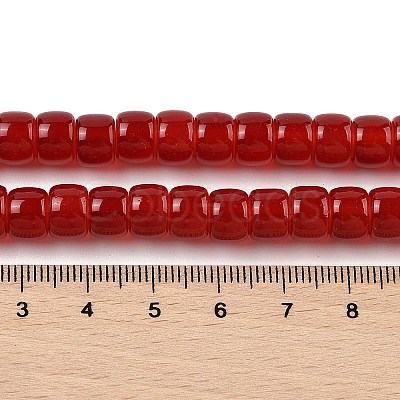 Baking Plating Glass Beads Strands GLAA-H036-01I-1