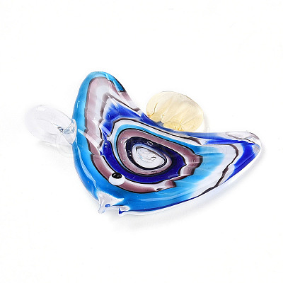 Handmade Lampwork Big Pendants LAMP-T023-06-1