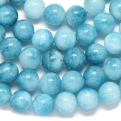 Natural Malaysia Jade Beads Strands G-B165-C09-10mm-1