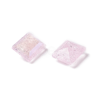 Crackle Moonlight Style K9 Glass Rhinestone Cabochons RGLA-J026-B-IO-1
