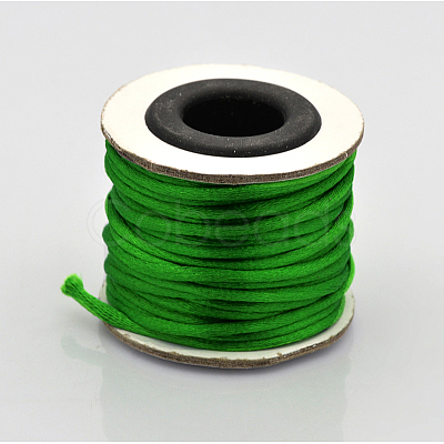 Macrame Rattail Chinese Knot Making Cords Round Nylon Braided String Threads X-NWIR-O001-A-11-1