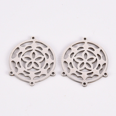 Tarnish Resistant 304 Stainless Steel Chandelier Component Links LS-STAS-Q242-030-1