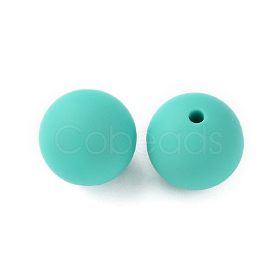 Food Grade Eco-Friendly Silicone Focal Beads SIL-WH0013-01D-1