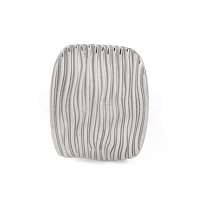 304 Stainless Steel Open Cuff Rings RJEW-K258-08GP-02-1