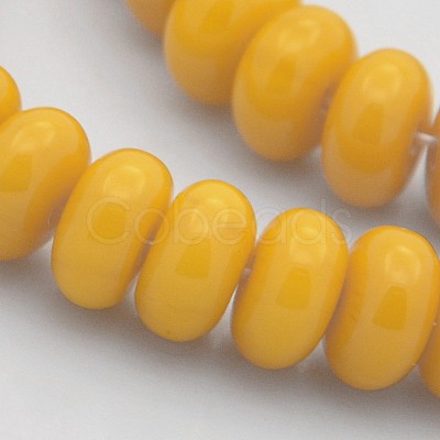 Mixed Style Solid Colour Resin Beads Strands RESI-O002-M-1