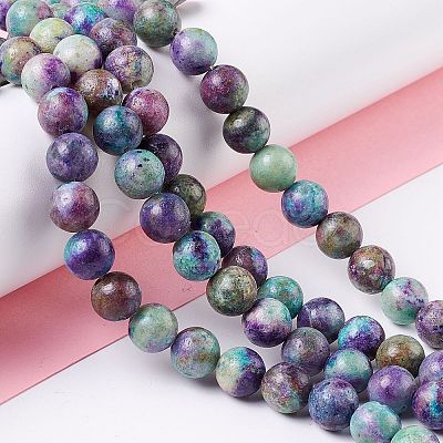 Natural Calcite Beads Strands X-G-K317-A07-04-1