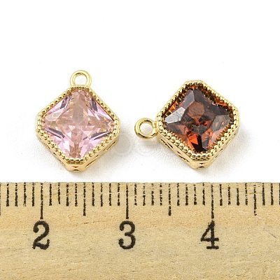 Glass Pendants KK-P258-01G-1