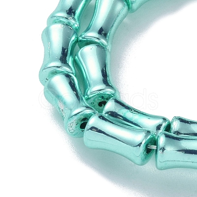 Electroplate Glass Beads Strands EGLA-Q128-13J-1