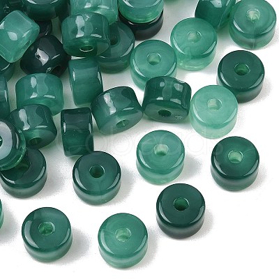 Opaque Acrylic Imitation Gemstone Beads AC-CBA3EFE-02S-1